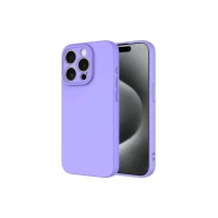 İphone 15 Pro Max İle Uyumlu İçi Kadife Yumuşak Silikon Lansman Telefon Kılıfı