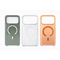 İphone 17 Pro Max ile Uyumlu Magsafe Özellikli Kristal Netlik Sararmaz PC Clear Case