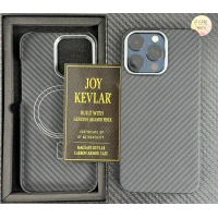Joykevlar İphone 15 Pro Max Gerçek Kevlar Carbon Premium Telefon Kılıfı