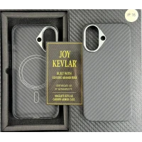 Joykevlar İphone 16 Gerçek Kevlar Carbon Premium Telefon Kılıfı