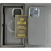 Joykevlar İphone 16 Pro Gerçek Kevlar Carbon Premium Telefon Kılıfı