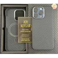 Joykevlar İphone 16 Pro Max Gerçek Kevlar Carbon Premium Telefon Kılıfı