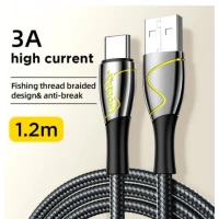 Joyroom 1,2 mt Usb Lighting Metal Kopmaz Kablo