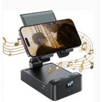 Joyroom 3 in 1 Telefon Tutuculu Dijital Ekranlı Katlanabilir Hopörlör