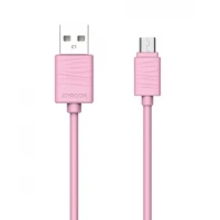 Joyroom JR-S118 Micro USB Hızlı Şarj ve Data Kablosu 1m Pembe