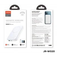 Joyroom JR-W020 Magsafe Powerbank Kablosuz Şarj Cihazı10000 mAh