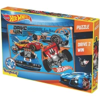Kırkpapuç Hot Wheels Drive 2 Win Çocuk Puzzle