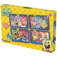 Kırkpapuç Sünger Bob Best Friends Çocuk Puzzle