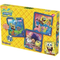 Kırkpapuç Sünger Bob Bikini Bottom Fun Times Çocuk Puzzle