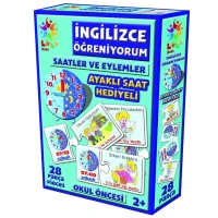 Laço Kids İngilizce Öğreniyorum Saatler ve Eylemler