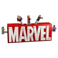 LEGO Marvel MARVEL Logosu ve Minifigürleri 76313