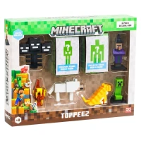Minecraft 3D Figür Toppeez 8li Delüks Set MC2070 Model 3