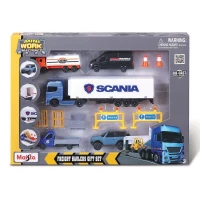 Mini Work Machines Freight Haulers Oyun Seti Model 3