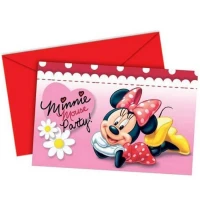 Minnie & Daisies Davetiye 8’li