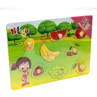 Niloya Ahşap Puzzle - Meyveler
