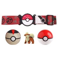 Pokemon Clip N Go Pokeball Kemer ve Figür Seti 98006