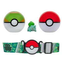 Pokemon Clip N Go Pokeball Kemer ve Figür Seti - Bulbasaur