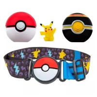 Pokemon Clip N Go Pokeball Kemer ve Figür Seti - Pikachu
