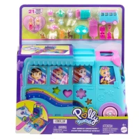 Polly Pocket Dönüşebilen Evcil Hayvan Karavanı Oyun Seti JCC22