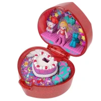 Polly Pocket Mattel 80. Yıl Yüzük Kutusu Oyun Seti JGK21