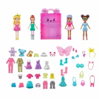 Polly Pocket Renkli Moda Gardırobu Oyun Seti HKW11
