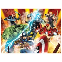 Prime 3D Marvel Avengers Çift Taraflı Puzzle 500 Parça 37556