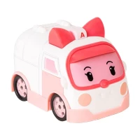 Robocar Poli Metal Araç Karakter Figürler - Amber 83163
