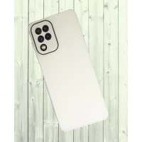 Samsung Galaxy A22 Parlak Cam Kamera Korumalı Telefon Kılıfı