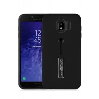 SAMSUNG J4 STANDLI KILIF SİYAH