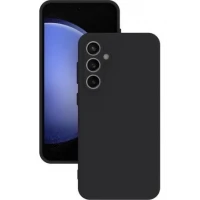 Samsung S23 Fe Premier Siyah Silikon Telefon Kılıfı