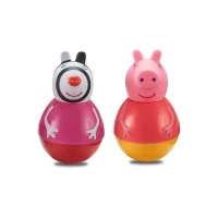Weebles Peppa Pig 2li Paket - Peppa Pig ve Zoe Zebra