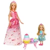 Barbie Dreamtopia Barbie ve Chelseanin Çay Partisi FDJ19