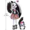 Enchantimals Sage Skunk Karakter Bebek