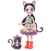 Enchantimals Popüler Karakter Bebekler - Ciesta Cat ve Climber