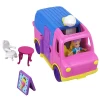 Polly Pocket Pollyville Araçları - Dondurma Kamyonu