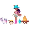 Enchantimals Raelin Raccoon Piknikte Oyun Seti