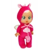 Cry Babies Ağlayan Yumuş Bebek CYB76000 - Koyu Pembe Tulumlu Hannah