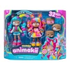 Animakii Bebek ve Aksesuar Seti - Candy ve Bubble Gum