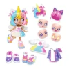 Animakii Bebek ve Aksesuar Seti - Unicorn ve Bat