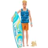 Barbie Ken Sörf Yapıyor Oyun Seti HPT50