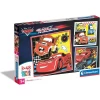 Clementoni Cars Glow Racers Puzzle 3x48 Parça 25309