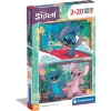 Clementoni Disney Stitch Puzzle 2x20 Parça 24809