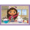 Clementoni Gabbys Dollhouse 4 in 1 Puzzle 72 Parça 21524