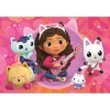 Clementoni Gabbys Dollhouse Puzzle 2x20 Parça 24802
