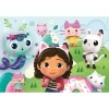 Clementoni Gabbys Dollhouse Puzzle 2x60 Parça 24804