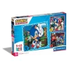 Clementoni Sonic Puzzle 3x48 Parça 25320