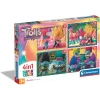 Clementoni Trolls 4 in 1 Puzzle 72 Parça 21527
