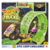 Hot Wheels Monster Trucks Karanlıkta Parlayan Çemberde Yarış Seti