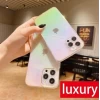İphone 11 Pro Max Parlak Rainbow Holografik Kamera Korumalı Sert Kılıf