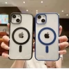 İphone 12 Pro Max Magsafe Uyumlu Magsafe Uyumlu Mat Çerçeveli Telefon Kılıfı